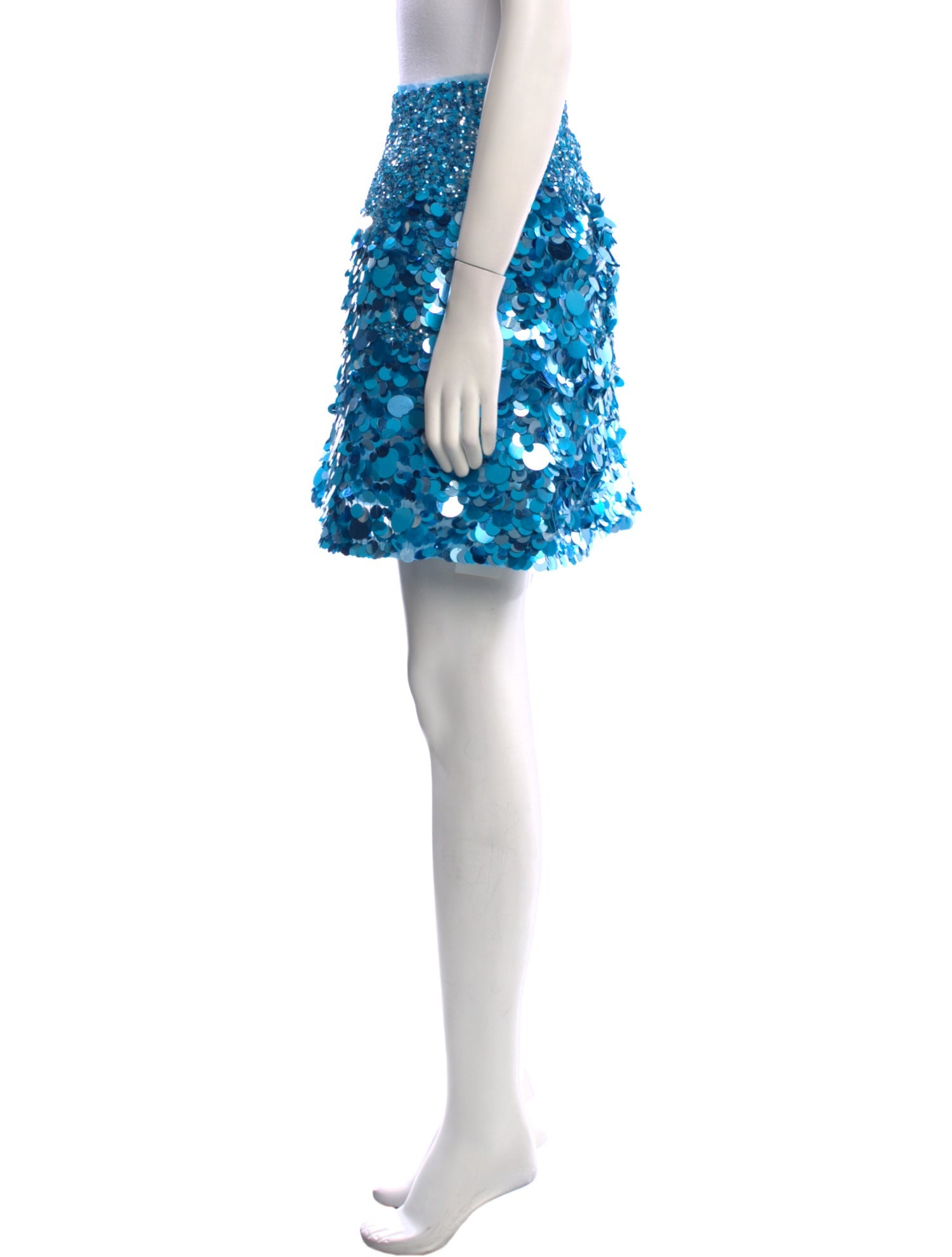 Aje Floral Print Mini Skirt