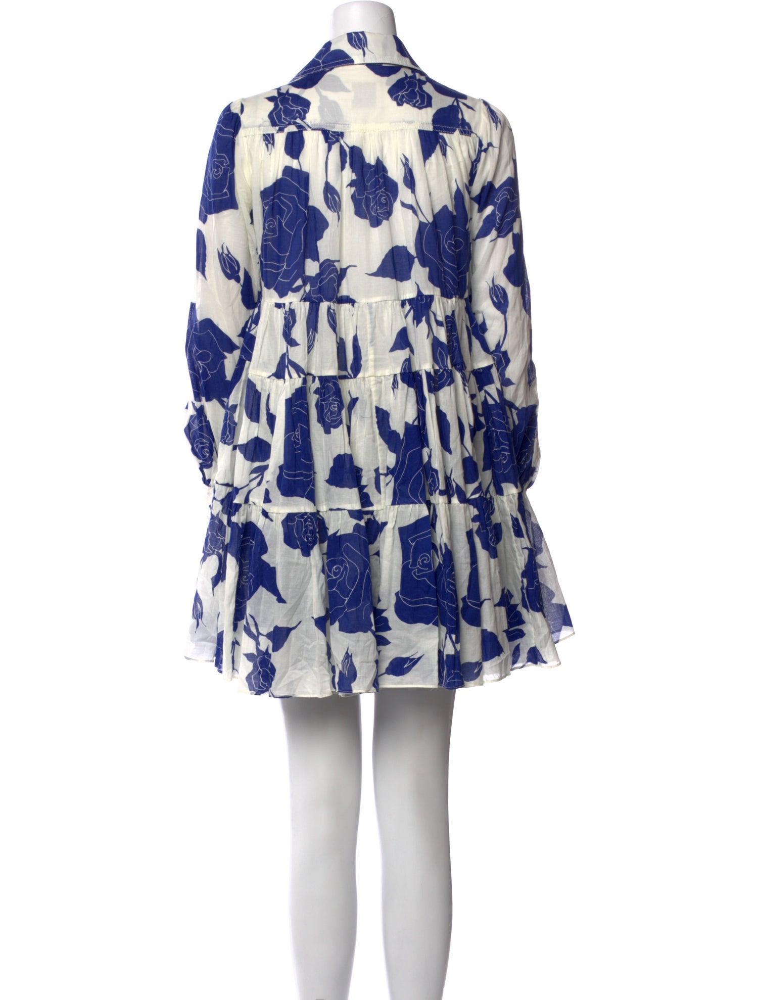 Aje Floral Print Mini Dress