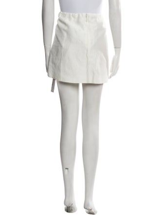 Aje Linen Mini Skirt