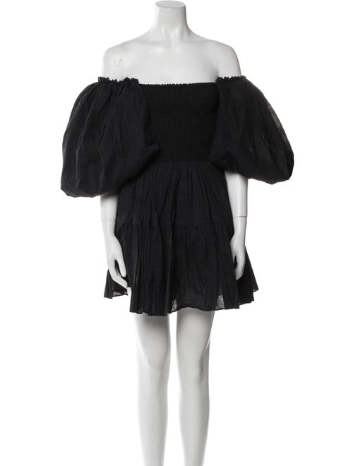 Aje Off-The-Shoulder Mini Dress