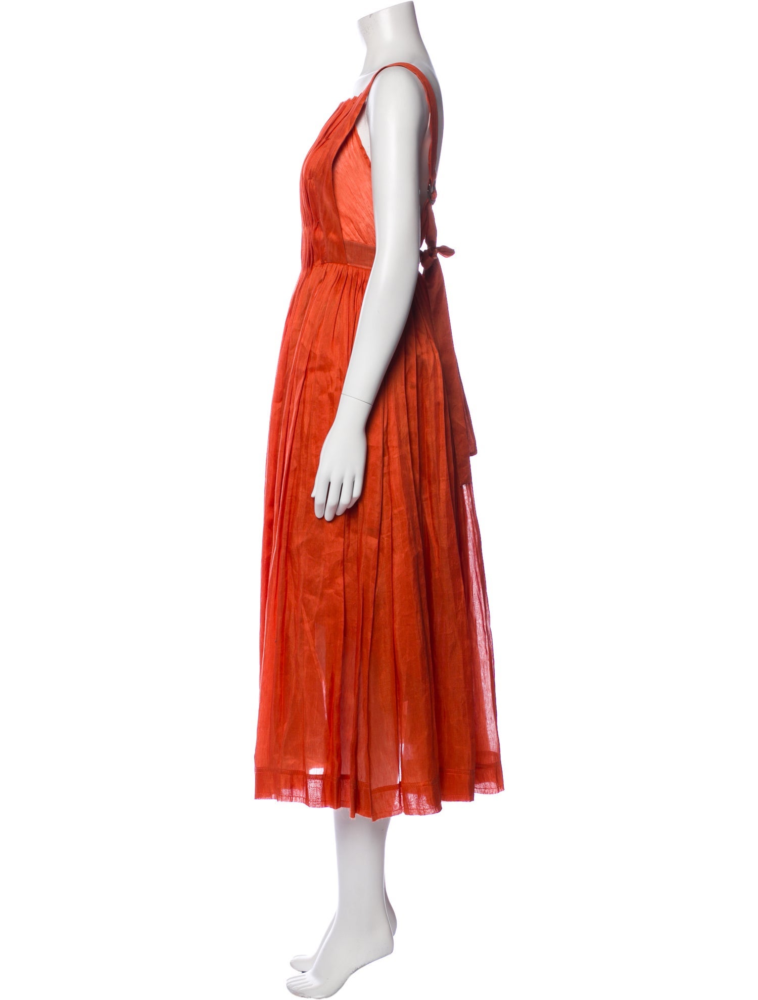 Aje Linen Long Dress