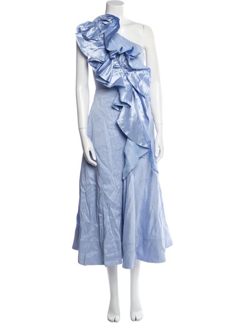 Aje Linen Long Dress