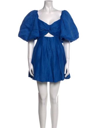 Aje Linen Mini Dress