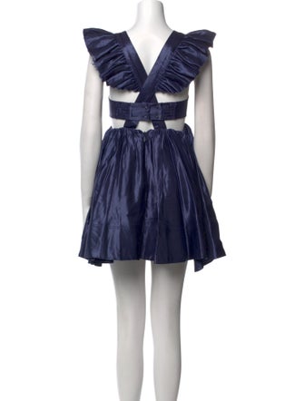 Aje Linen Mini Dress