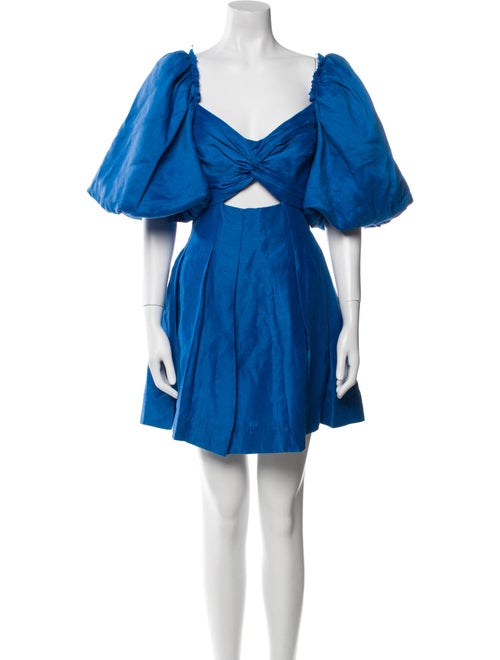 Aje Linen Mini Dress