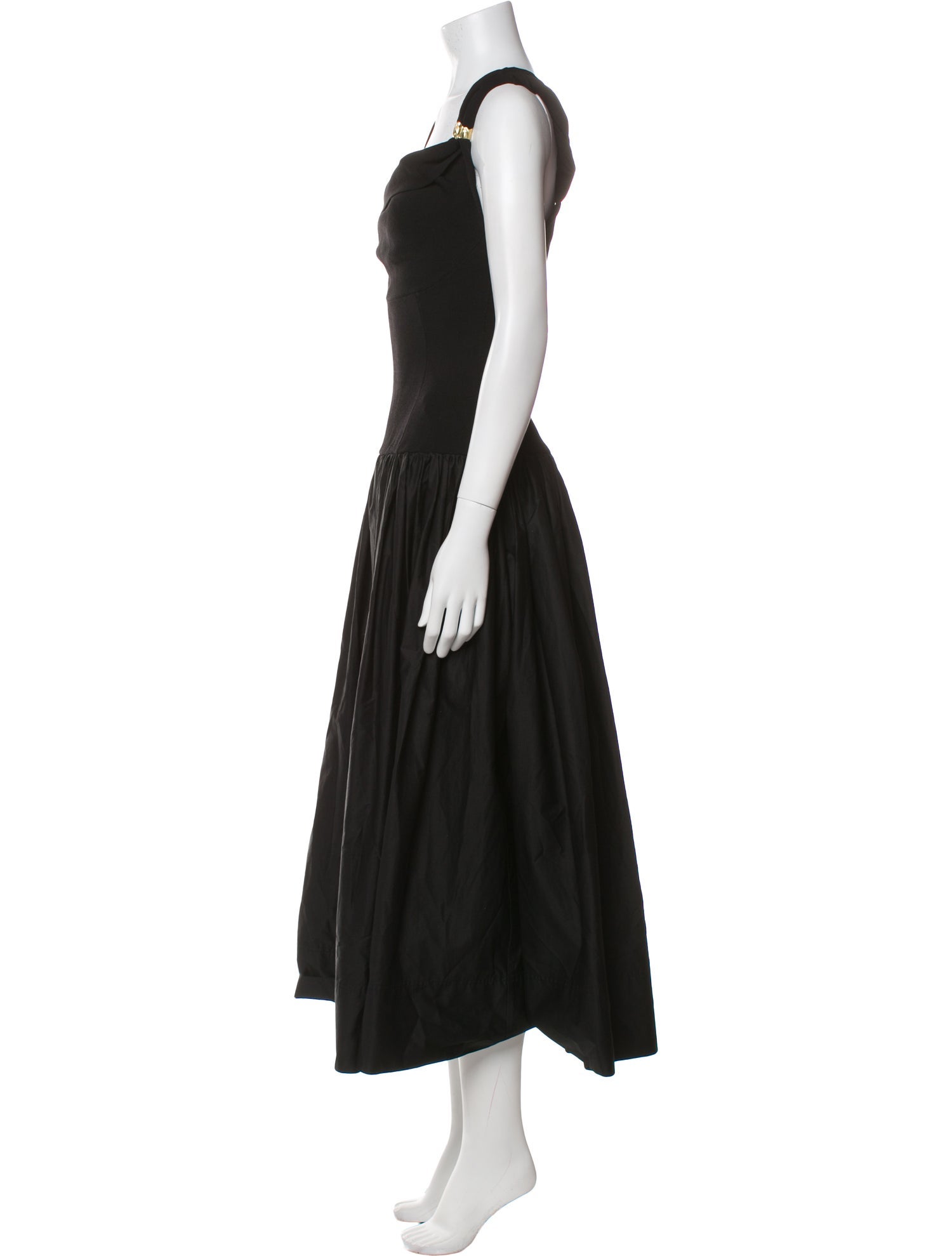 Aje Square Neckline Long Dress