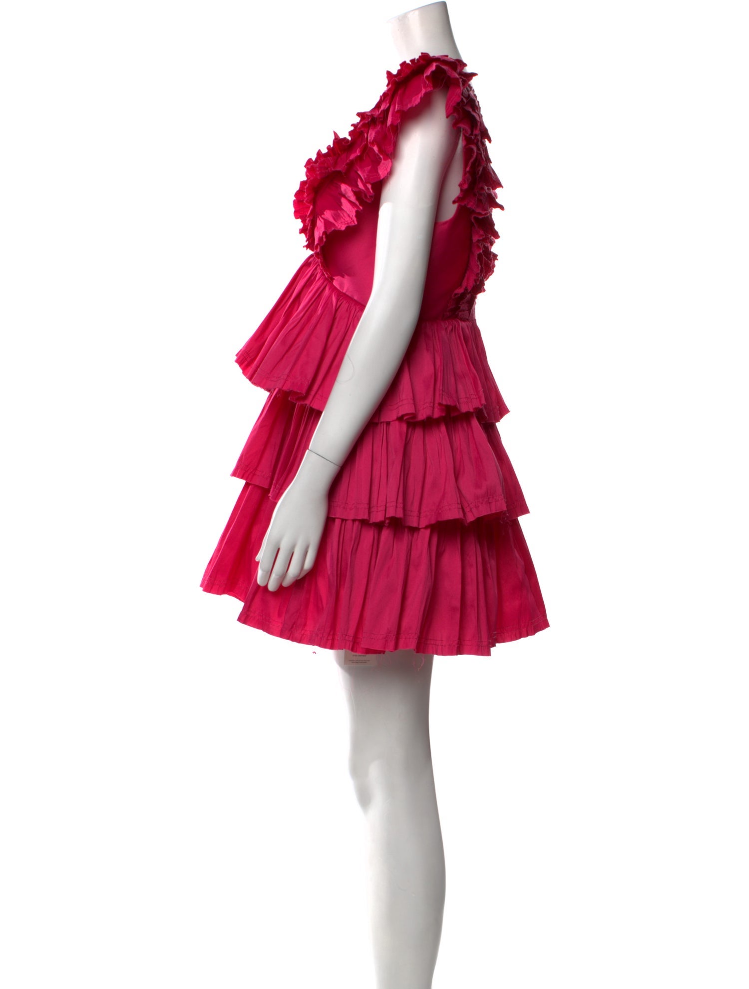 Aje V-Neck Mini Dress