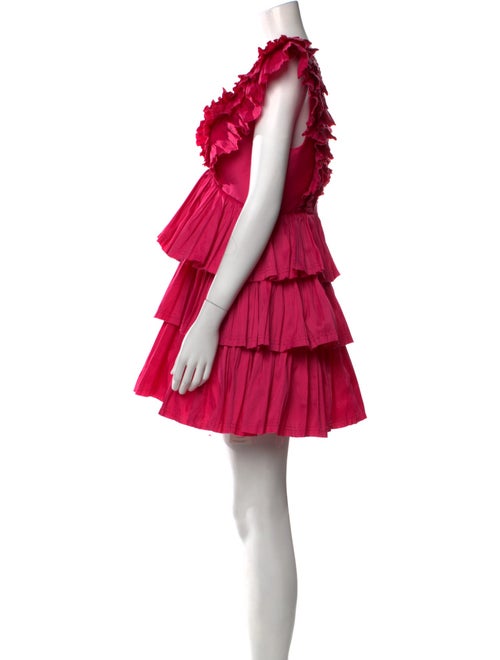 Aje V-Neck Mini Dress