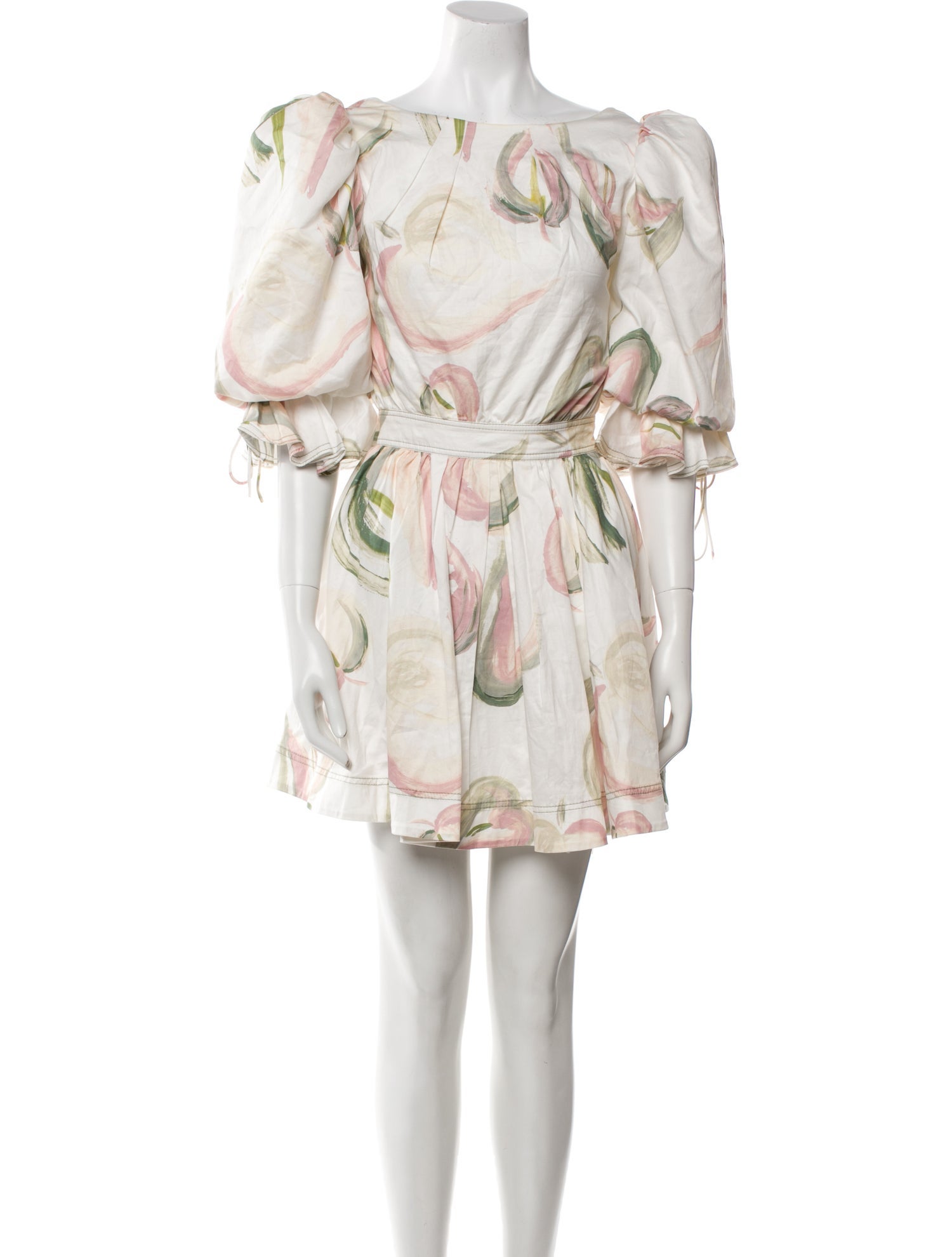 Aje Printed Mini Dress