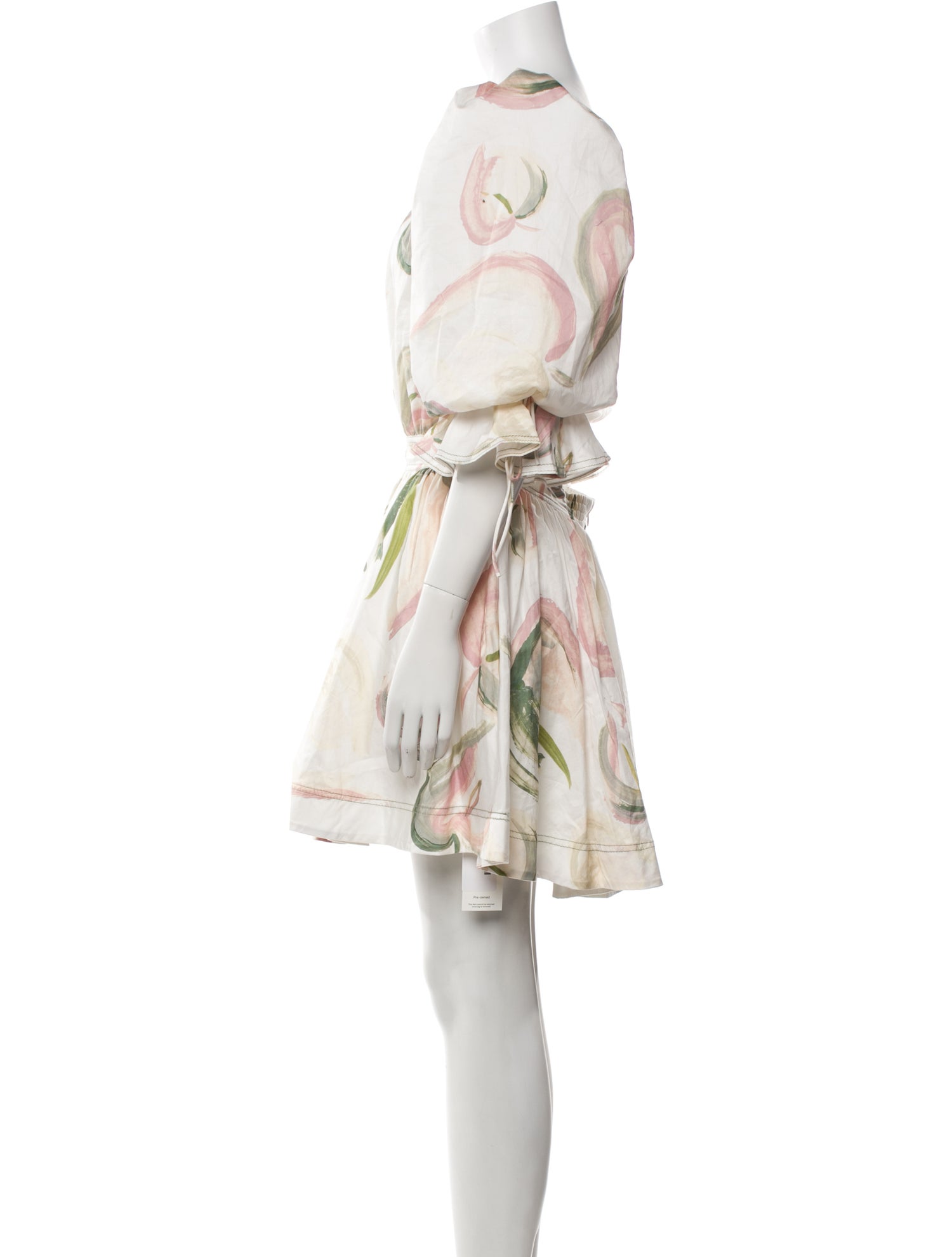 Aje Printed Mini Dress