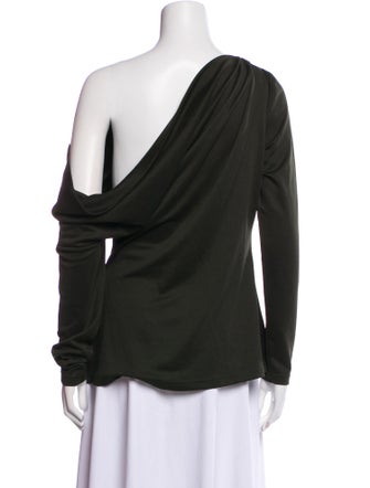 Aje One-Shoulder Long Sleeve Blouse