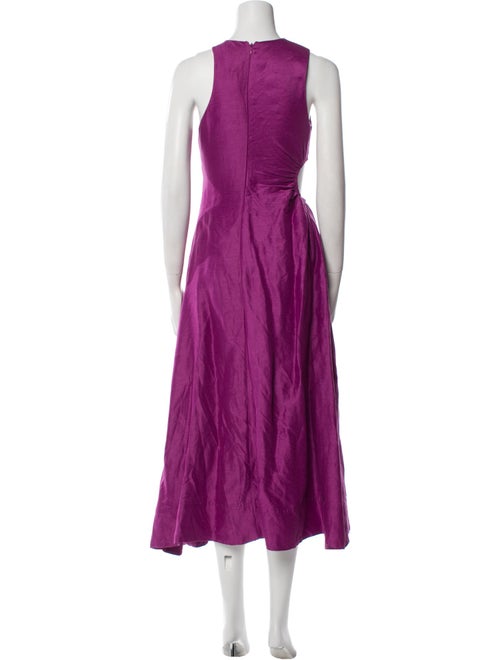 Aje Linen Long Dress