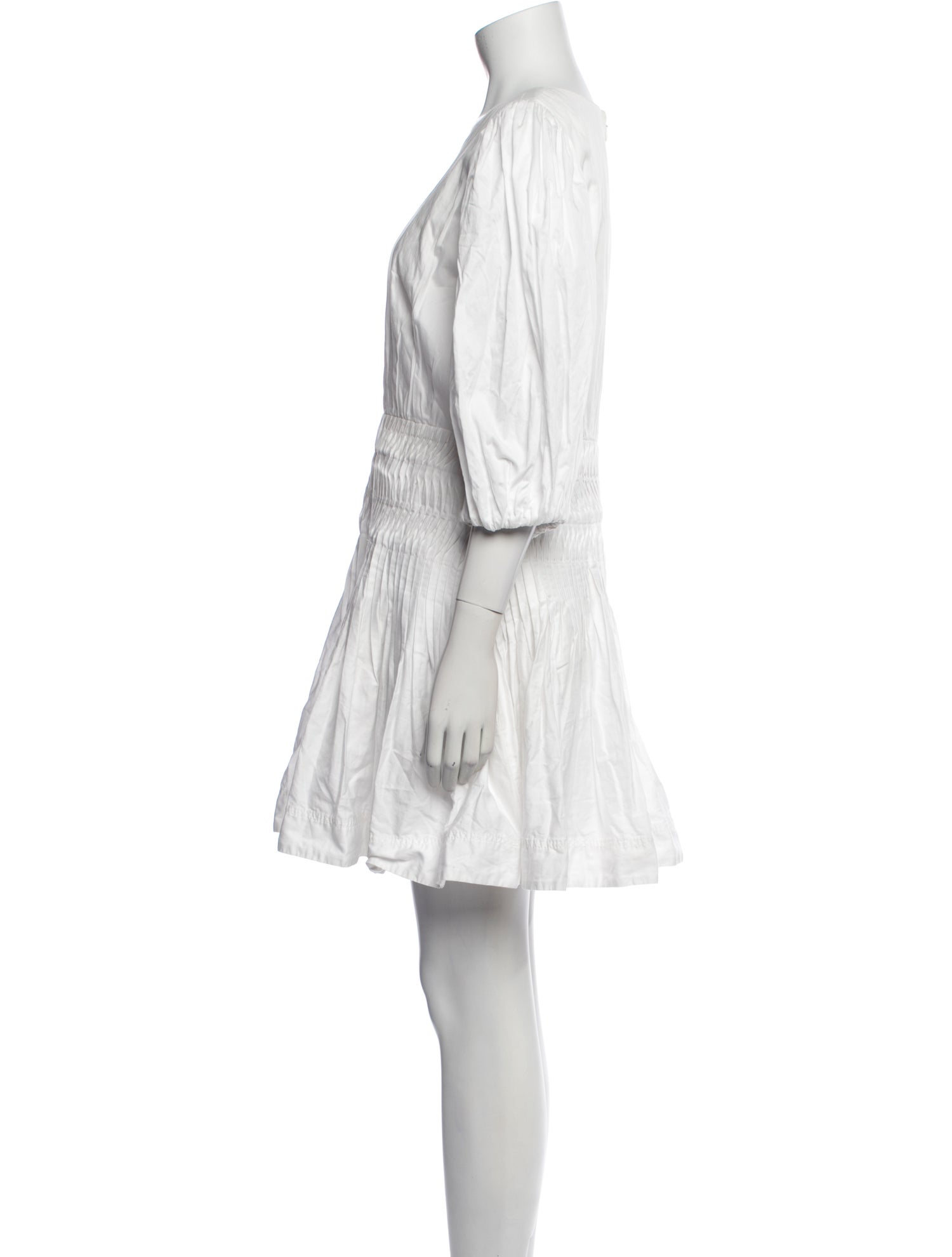 Aje Scoop Neck Mini Dress