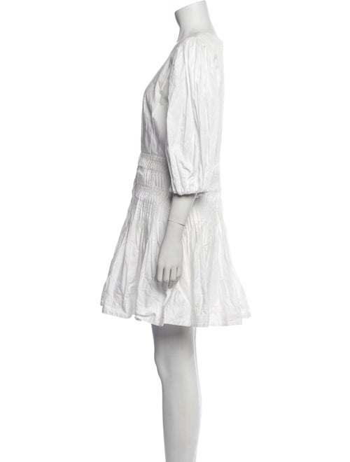 Aje Scoop Neck Mini Dress