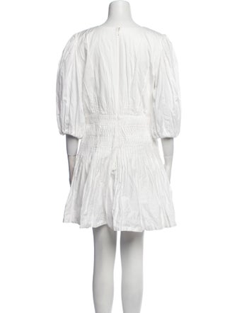 Aje Scoop Neck Mini Dress