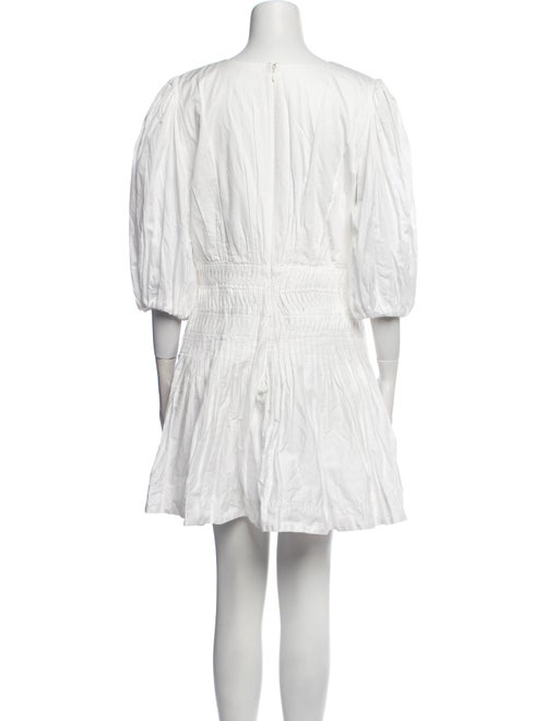 Aje Scoop Neck Mini Dress