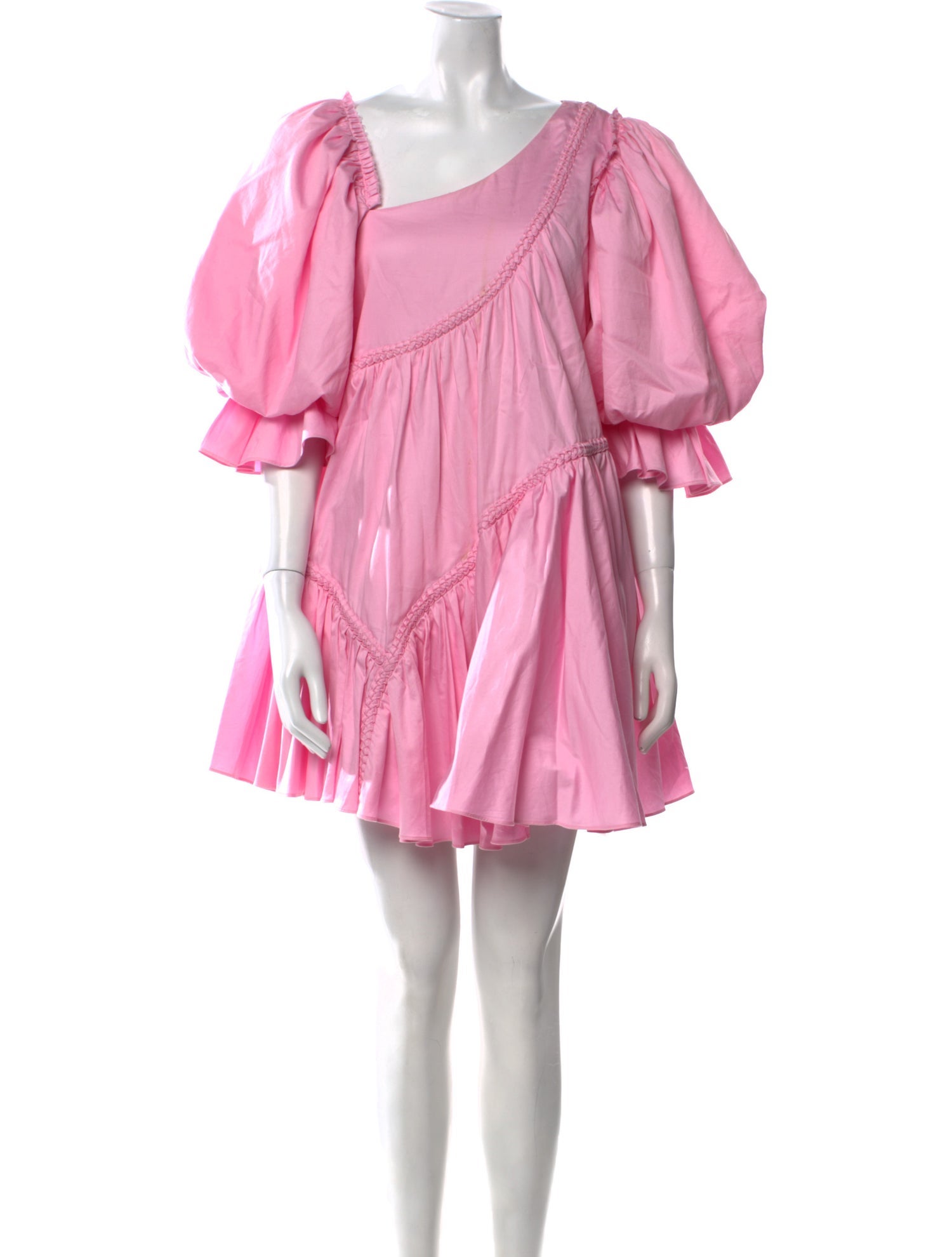 Aje One-Shoulder Mini Dress