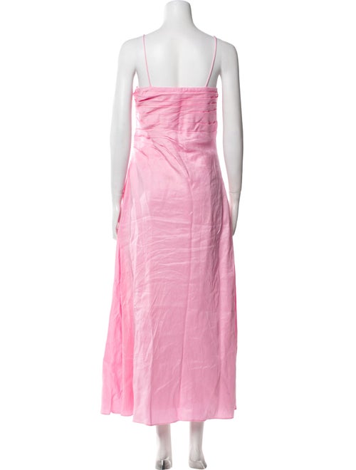 Aje Square Neckline Long Dress