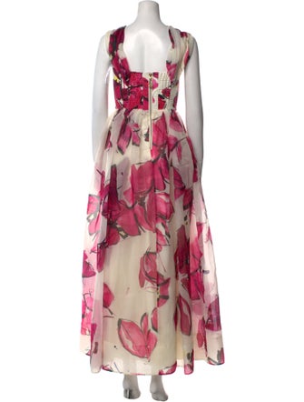 Aje Linen Long Dress