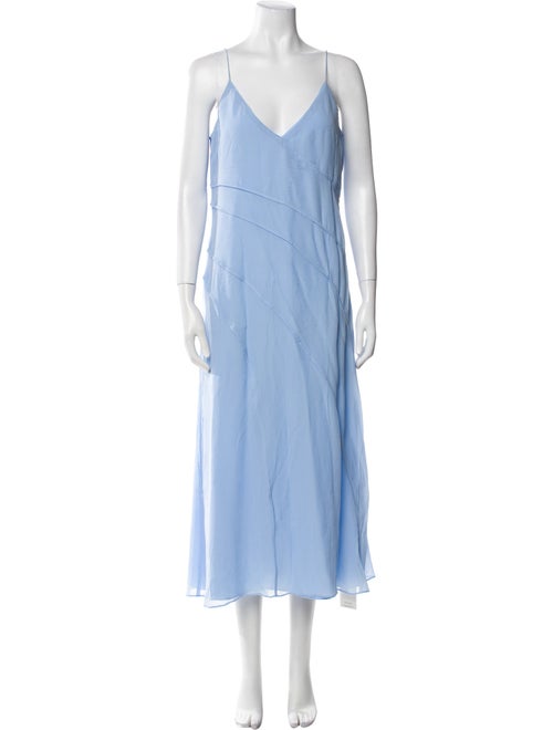 Aje V-Neck Long Dress