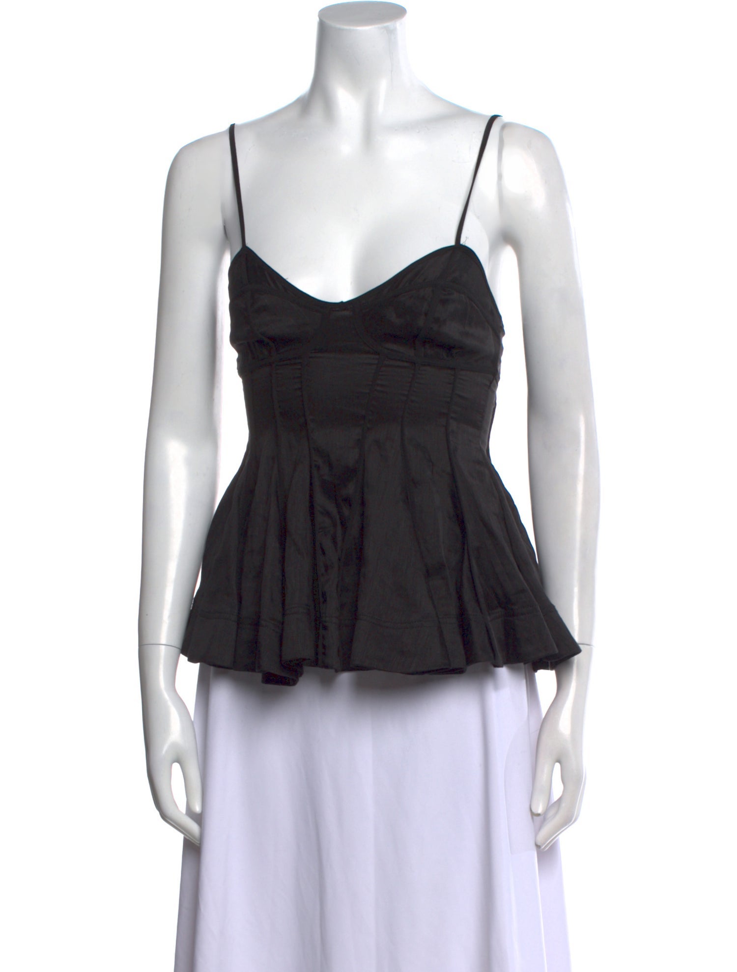 Aje Linen Square Neckline Top w/ Tags