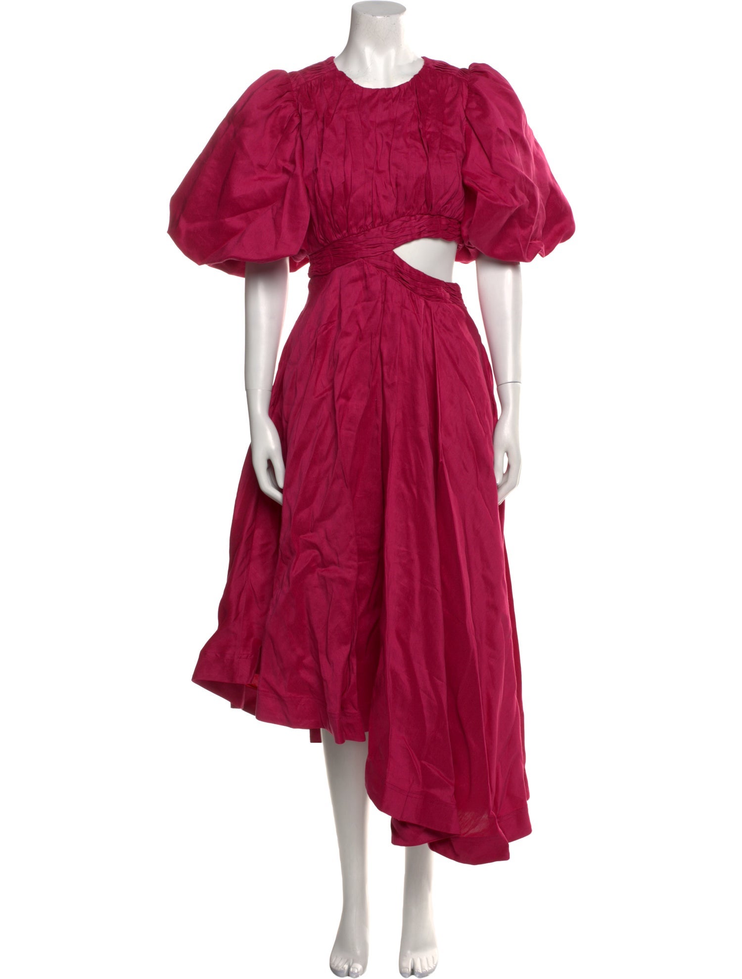 Aje Linen Long Dress