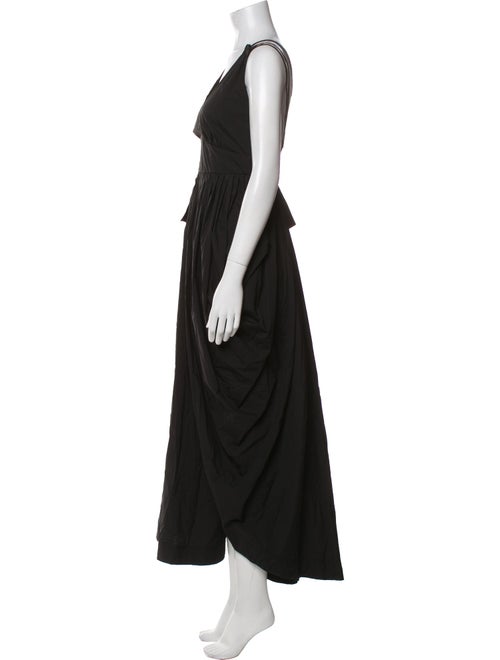 Aje V-Neck Midi Length Dress