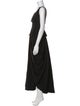 Aje V-Neck Midi Length Dress
