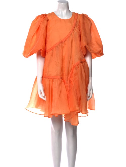 Aje Crew Neck Long Dress