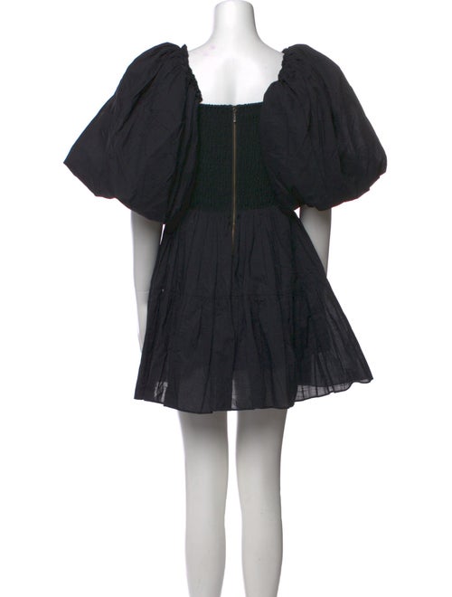 Aje Square Neckline Knee-Length Dress