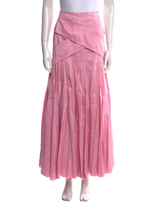 Aje Linen Long Skirt