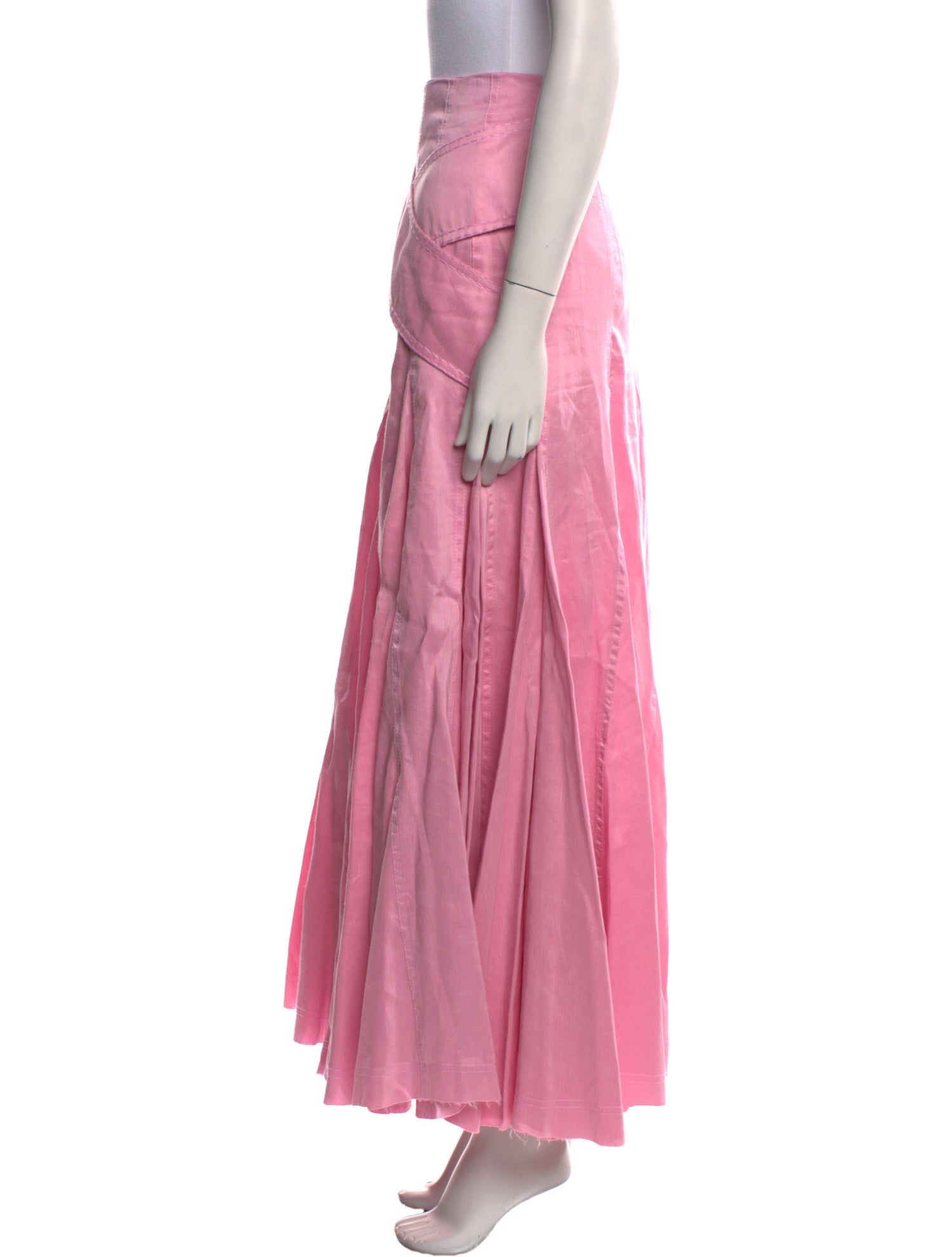 Aje Linen Long Skirt