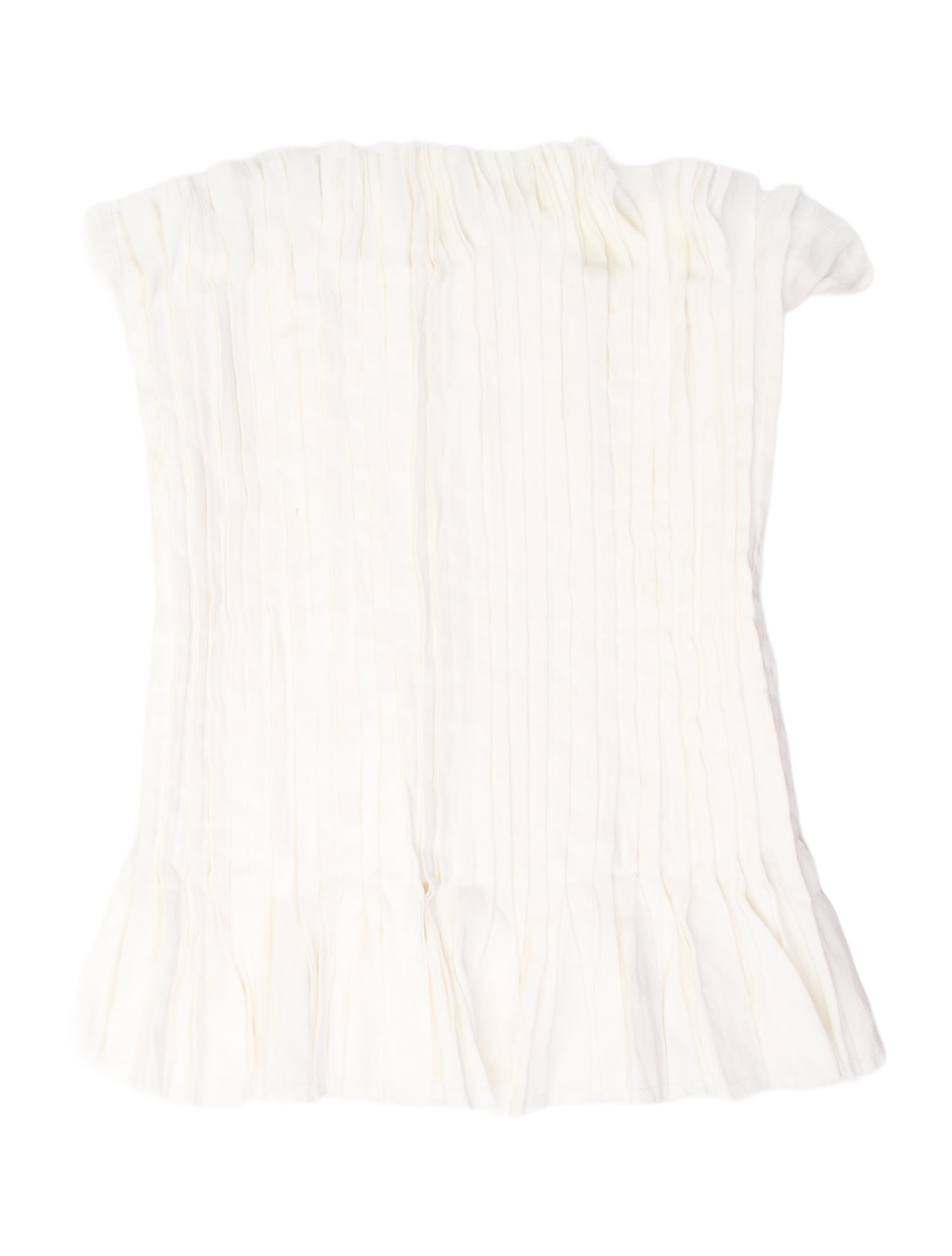 Aje Linen Strapless Blouse