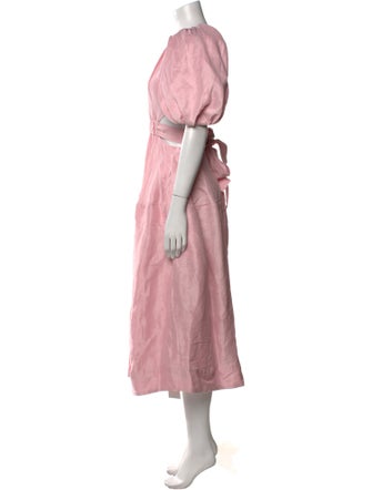 Aje Linen Long Dress