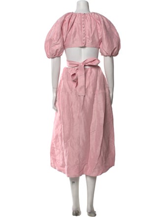 Aje Linen Long Dress