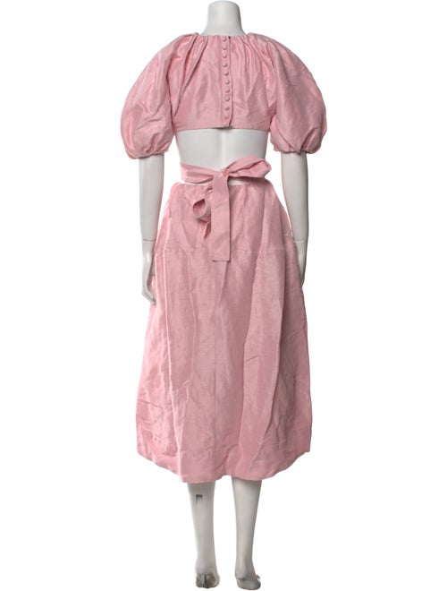 Aje Linen Long Dress