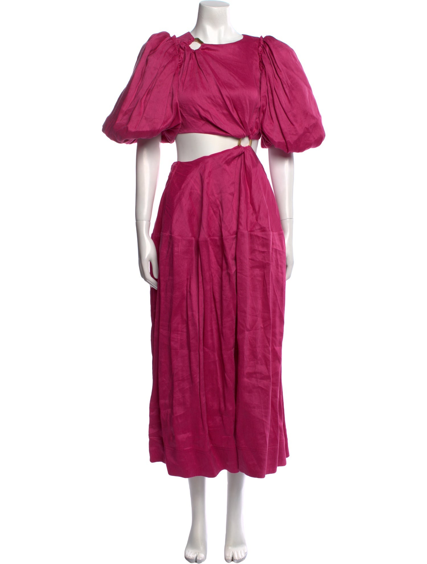 Aje Linen Long Dress