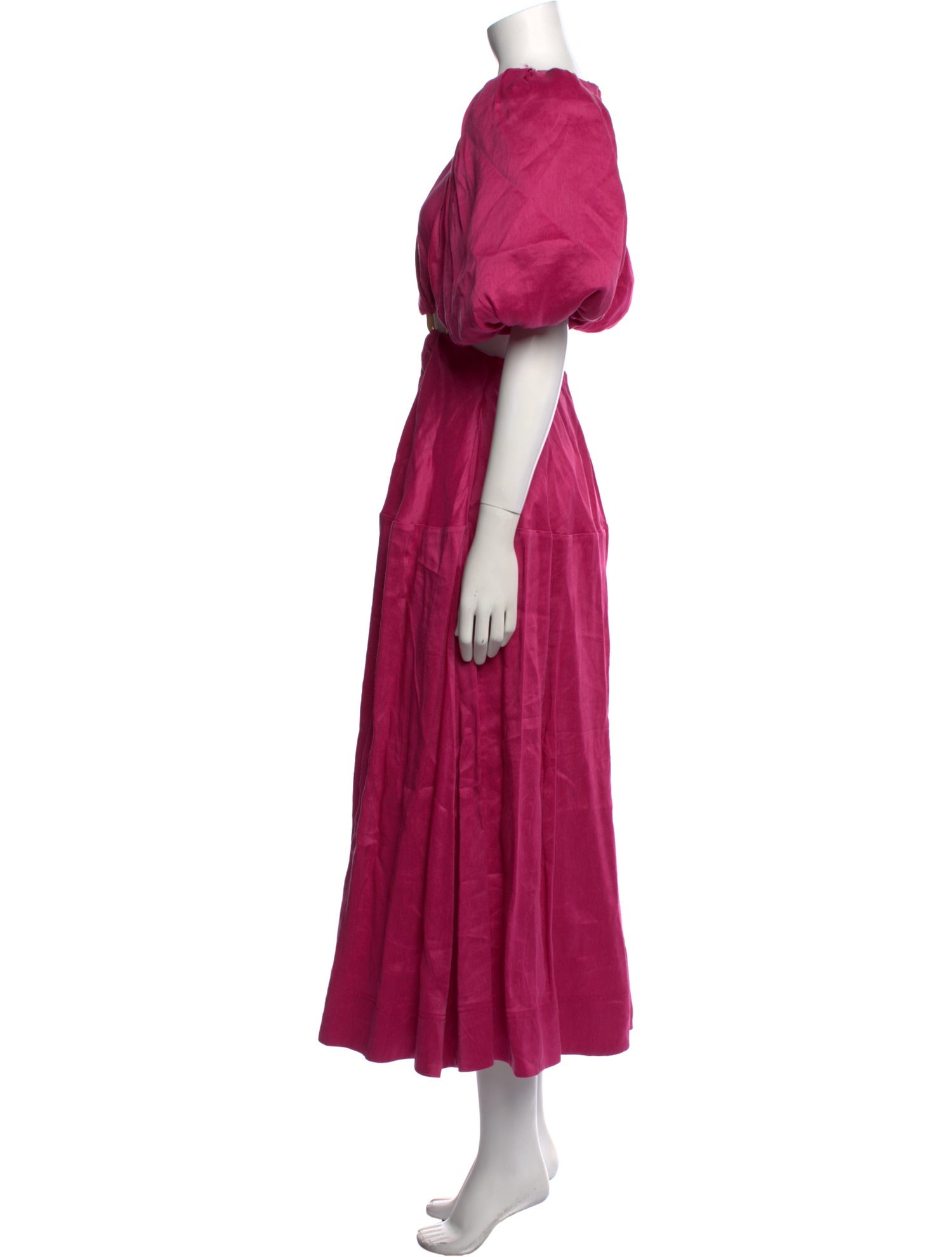 Aje Linen Long Dress