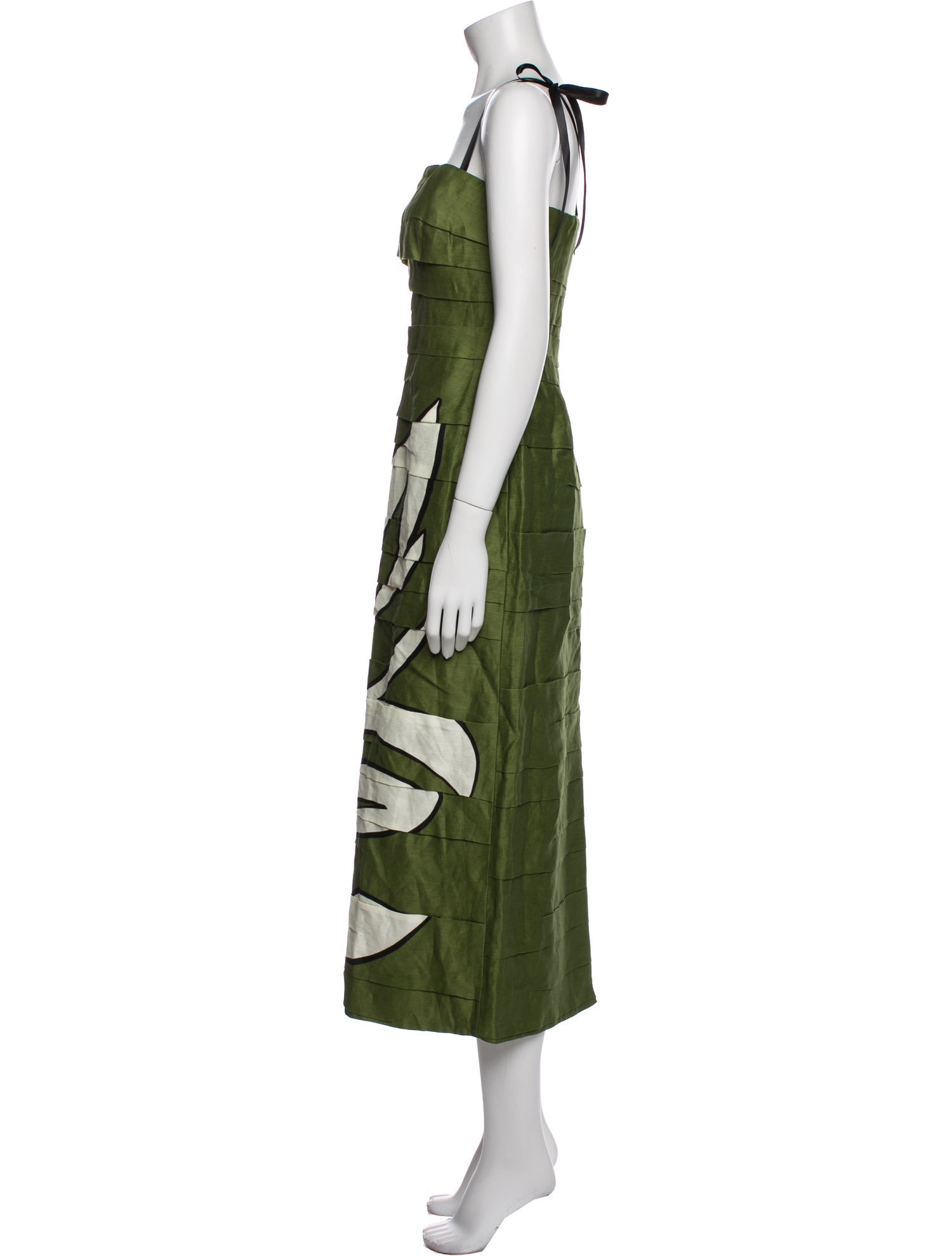 Aje Linen Long Dress
