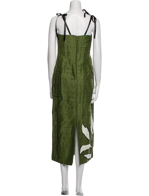 Aje Linen Long Dress