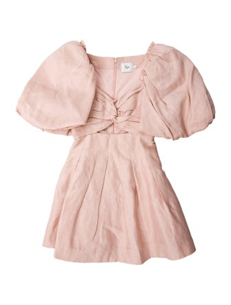 Aje Linen Mini Dress