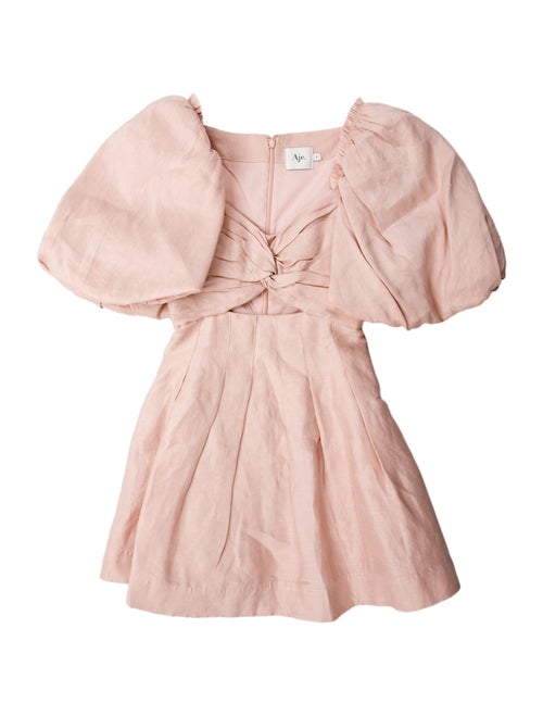 Aje Linen Mini Dress