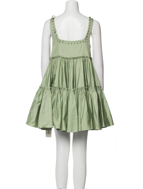 Aje Square Neckline Mini Dress