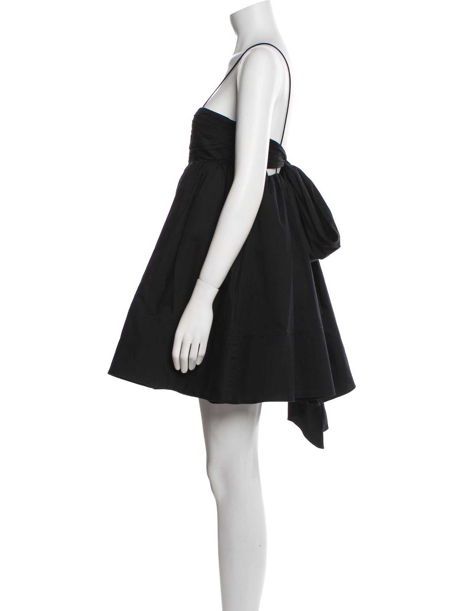 Aje Square Neckline Mini Dress