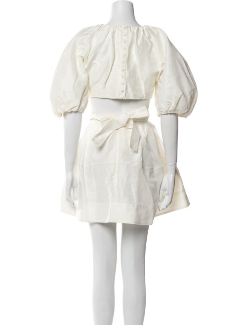 Aje Linen Mini Dress