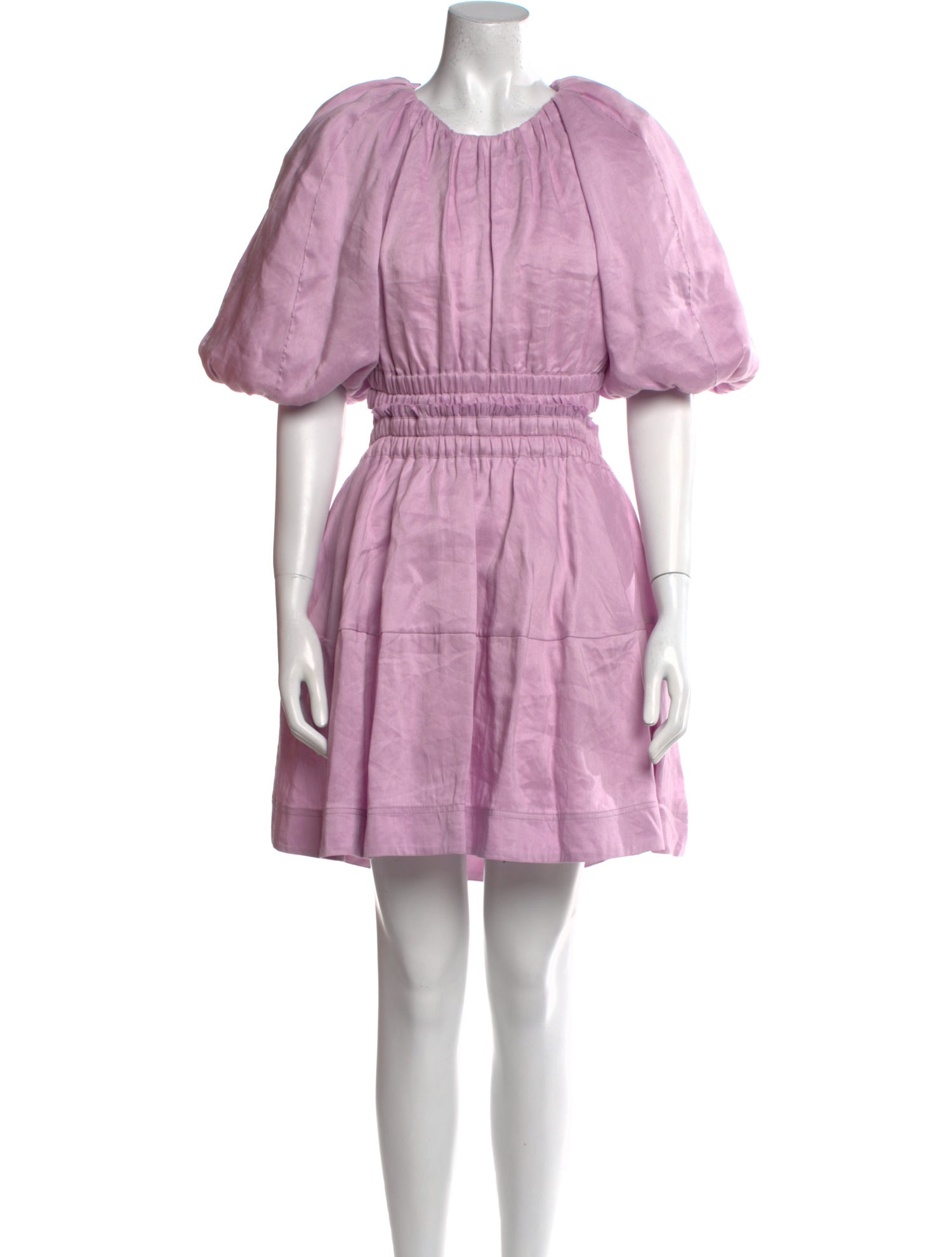 Aje Linen Knee-Length Dress