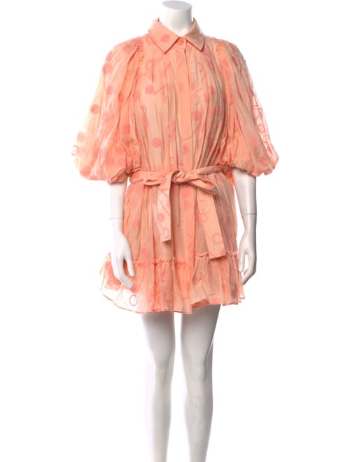 Aje Printed Mini Dress