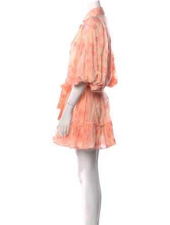 Aje Printed Mini Dress