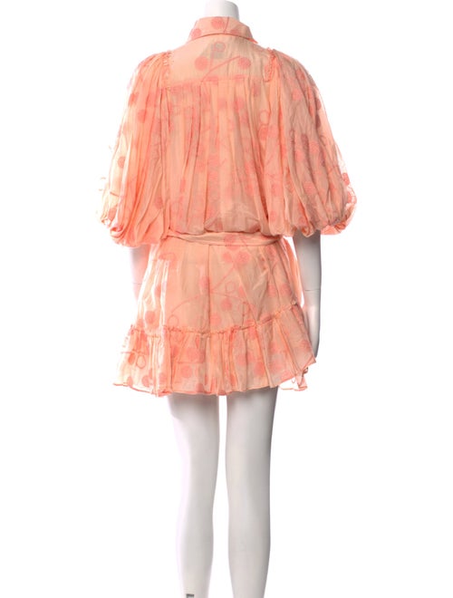 Aje Printed Mini Dress