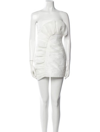 Aje Strapless Mini Dress